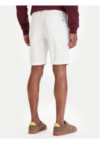 Tommy Jeans Szorty materiałowe Scanton DM0DM22852 Écru Slim Fit. Kolor: kremowy. Materiał: bawełna #3