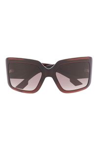 DIOR - Okulary przeciwsłoneczne DiorSoLight2. Kolor: brązowy. Wzór: aplikacja #2