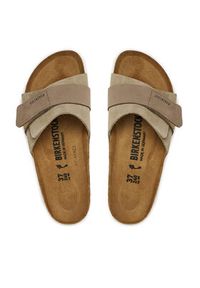 Birkenstock Klapki Oita Braided 1028056 Brązowy. Kolor: brązowy. Materiał: zamsz, skóra #4