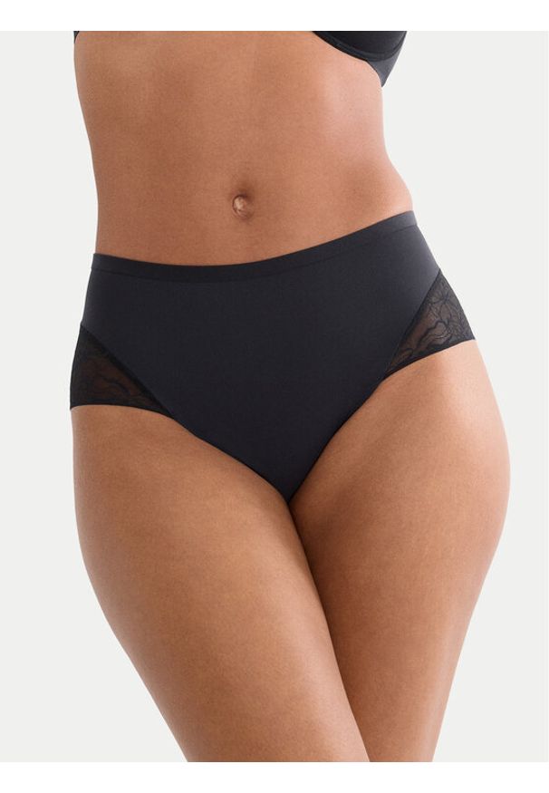 Triumph Figi klasyczne z wysokim stanem Comfort Contour 10226329 Czarny. Stan: podwyższony. Kolor: czarny. Materiał: syntetyk