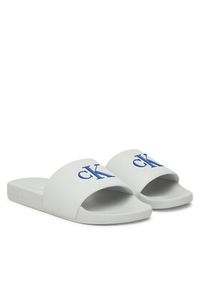 Calvin Klein Jeans Klapki Slide Jelly Mono Pu YM0YM01281 Szary. Kolor: szary #5