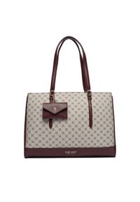 Nine West Torebka C-TANANA-KY253 Bordowy. Kolor: czerwony