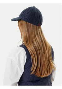 Polo Ralph Lauren Czapka z daszkiem 455981420003 Granatowy. Kolor: niebieski. Materiał: wełna, materiał