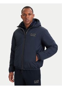 EA7 Emporio Armani Kurtka przejściowa 7M002102 AF25750 UB102 Granatowy Oversize. Kolor: niebieski. Materiał: syntetyk #1