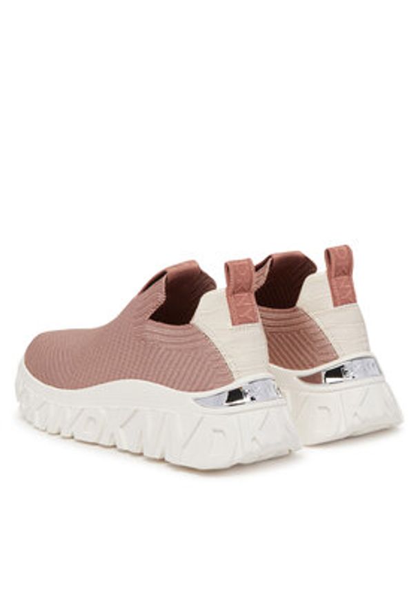 DKNY Sneakersy Lafox K1531140 Różowy. Kolor: różowy. Materiał: materiał
