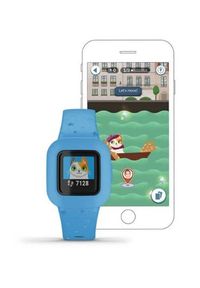 GARMIN - Garmin Vivofit Junior 3 Niebieskie gwiazdy. Kolor: niebieski. Styl: casual #5