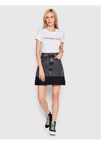 Calvin Klein Jeans Komplet 2 t-shirtów J20J220161 Kolorowy Slim Fit. Materiał: bawełna. Wzór: kolorowy #4
