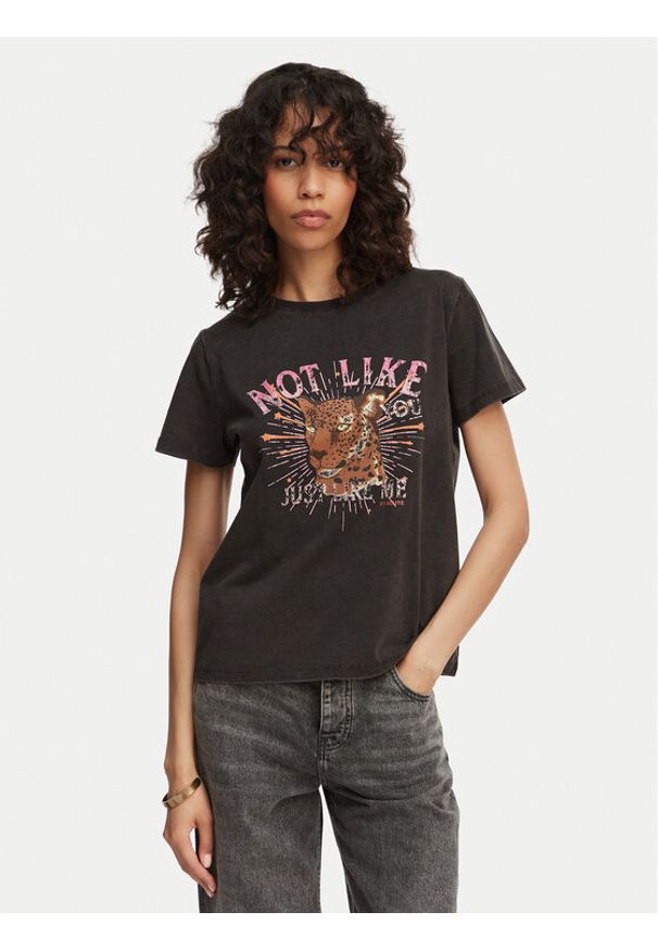 LOLA CASADEMUNT T-Shirt MS2615050 Czarny Regular Fit. Kolor: czarny. Materiał: bawełna