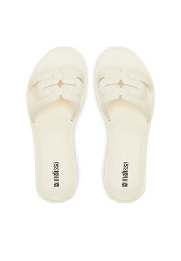 melissa - Melissa Klapki Melissa M Slide Ad 36148 Biały. Kolor: biały