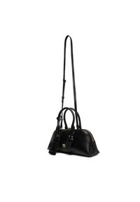 Pinko - PINKO Torebka Bowling Bag Baguette AI 25-26 PLTT 105334 A0QO Czarny. Kolor: czarny. Materiał: skórzane #6