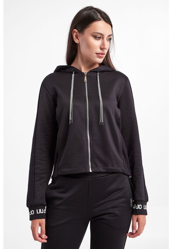 Liu Jo - Bluza dresowa damska LIU JO. Typ kołnierza: kaptur. Materiał: materiał, dresówka