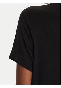 JDY T-Shirt Como 15328940 Czarny Regular Fit. Kolor: czarny. Materiał: wiskoza #4