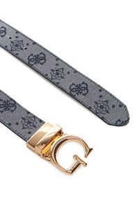 Guess Pasek Damski BW9267 P5330 Granatowy. Kolor: niebieski. Materiał: skóra
