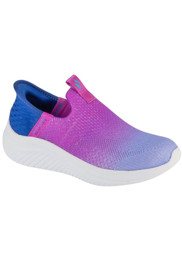 skechers - Buty sportowe Sneakersy dziewczęce, Ultra Flex 3.0 - Color Boost. Kolor: fioletowy. Model: Skechers Sport. Sport: turystyka piesza