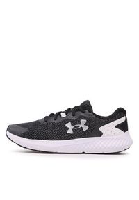 Under Armour Buty do biegania Ua Charged Rogue 3 Knit 3026140-001 Czarny. Kolor: czarny. Materiał: materiał