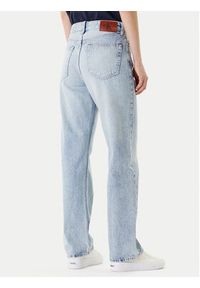 Calvin Klein Jeans Jeansy Signature 90s LV147C700G Niebieski Straight Fit. Kolor: niebieski