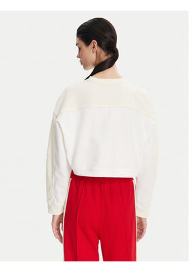 Pinko - PINKO Bluza 105265 Biały Relaxed Fit. Kolor: biały. Materiał: bawełna