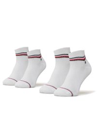 TOMMY HILFIGER - Tommy Hilfiger Skarpety krótkie 100001094 Biały. Kolor: biały. Materiał: materiał #1