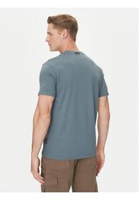 Napapijri T-Shirt S-Bollo NP0A4I3C Niebieski Regular Fit. Kolor: niebieski. Materiał: bawełna #5