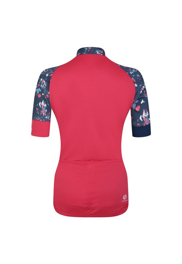 DARE 2B - Damska Koszulka Rowerowa Follow Through. Kolor: różowy. Sport: kolarstwo