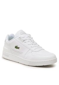 Lacoste Sneakersy T-Clip 0722 1 SMA 7-43SMA002321G Biały. Kolor: biały. Materiał: skóra #4