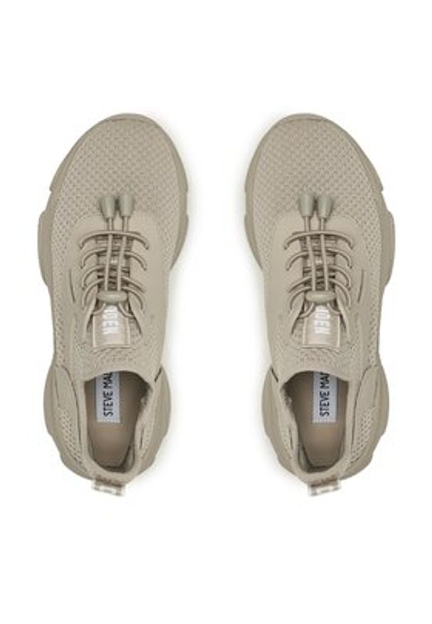 Steve Madden Sneakersy Match-E Sneaker SM19000020 SM19000020-022 Beżowy. Kolor: beżowy. Materiał: materiał