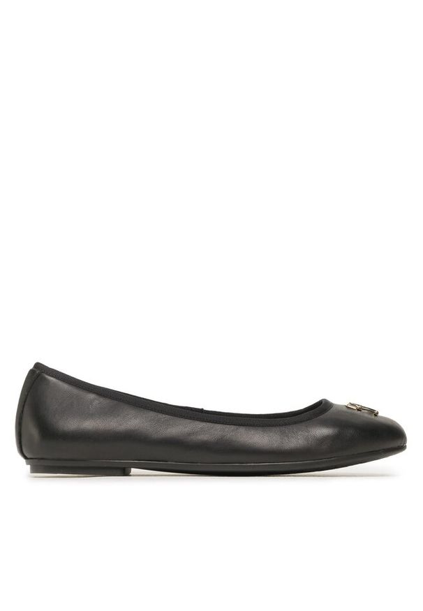 TOMMY HILFIGER - Baleriny Tommy Hilfiger. Kolor: czarny
