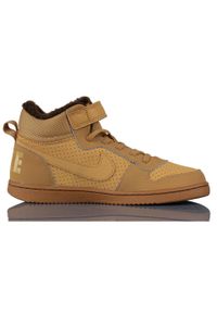 Buty Dziecięce Nike Court Borough Mid Winter. Kolor: brązowy. Model: Nike Court. Sport: turystyka piesza