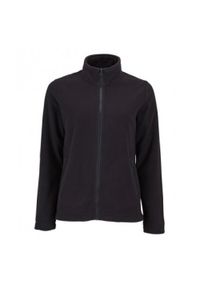 SOL'S - Damska Bluza Polarowa Norman. Kolor: czarny. Materiał: polar. Sezon: zima