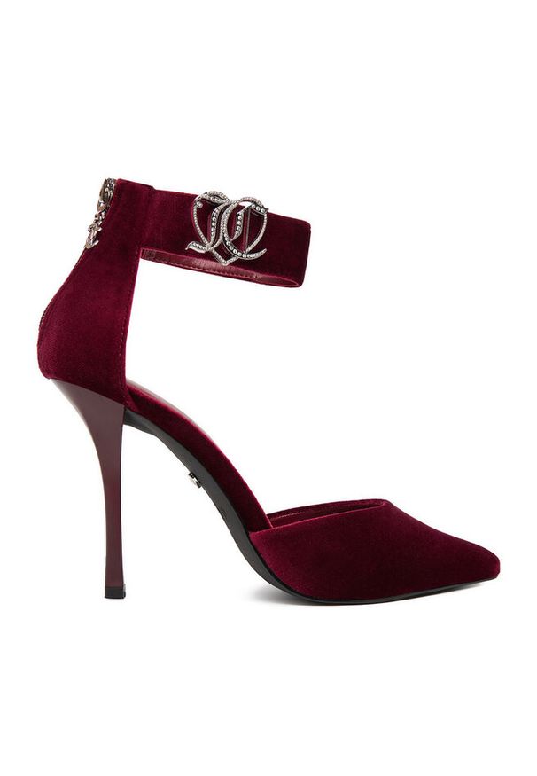 Szpilki Juicy Couture. Kolor: czerwony. Obcas: na szpilce