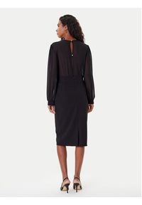 Rinascimento Sukienka koktajlowa CFC0126228003 Czarny Slim Fit. Kolor: czarny. Materiał: syntetyk. Styl: wizytowy #4