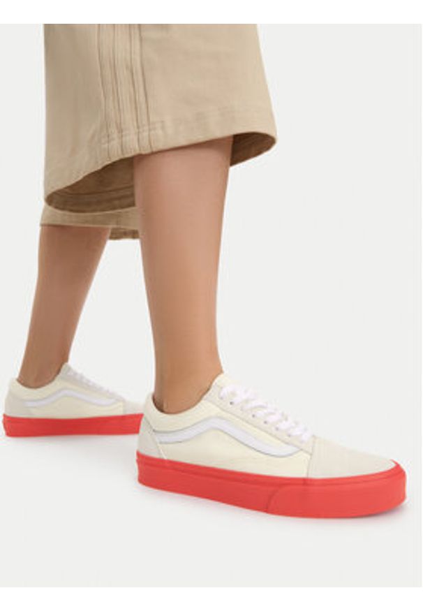 Vans Tenisówki Old Skool VN000D6WAEF1 Czarny. Kolor: czarny. Materiał: materiał