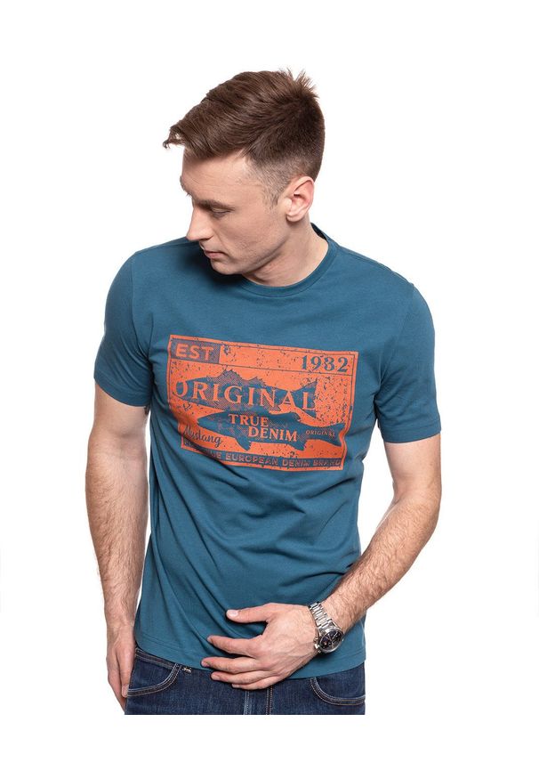 Mustang - MUSTANG Alex C Print 1009939 5243. Wzór: nadruk
