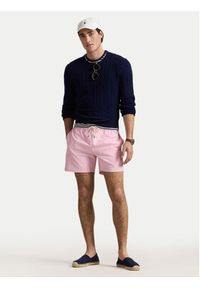 Polo Ralph Lauren Szorty kąpielowe 710957782004 Różowy Classic Fit. Kolor: różowy. Materiał: syntetyk #4