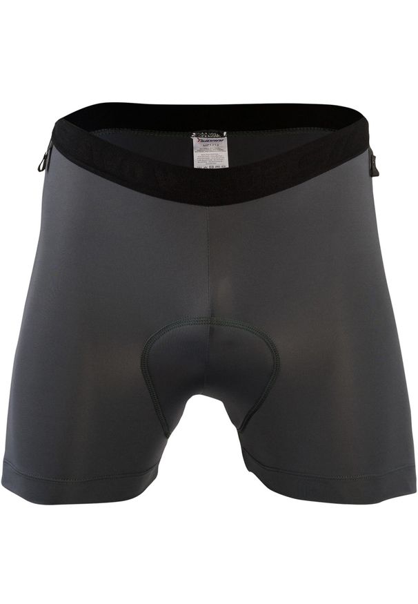 Silvini - Bokserki męskie z wkładką rowerową Coolmax Basic+ SILVINI INNER PRO MP1212. Kolor: brązowy, zielony, wielokolorowy, szary