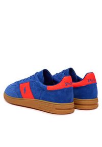 Polo Ralph Lauren Sneakersy 809P07172001 Niebieski. Kolor: niebieski. Materiał: zamsz, skóra #3