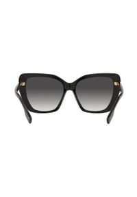 Burberry okulary przeciwsłoneczne damskie kolor czarny. Kolor: czarny #8