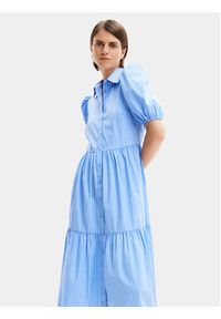 Desigual Sukienka koszulowa Alejandria 24SWVW82 Niebieski Loose Fit. Kolor: niebieski. Materiał: bawełna. Typ sukienki: koszulowe #6