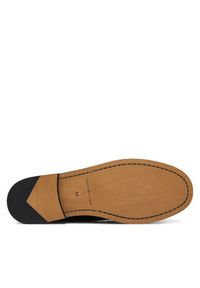 TOMMY HILFIGER - Tommy Hilfiger Mokasyny Hilfiger Penny Patent Lth Loafer FM0FM05687 Granatowy. Kolor: niebieski. Materiał: skóra #4