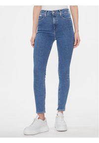 Calvin Klein Jeans Jeansy High Rise Skinny J20J223311 Niebieski Skinny Fit. Kolor: niebieski #1