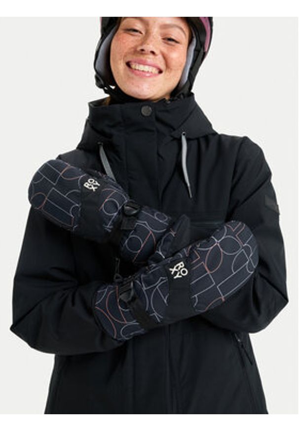 Roxy Rękawice narciarskie Jetty Mitt ERJHN03266 Czarny. Kolor: czarny. Materiał: poliester. Sport: narciarstwo