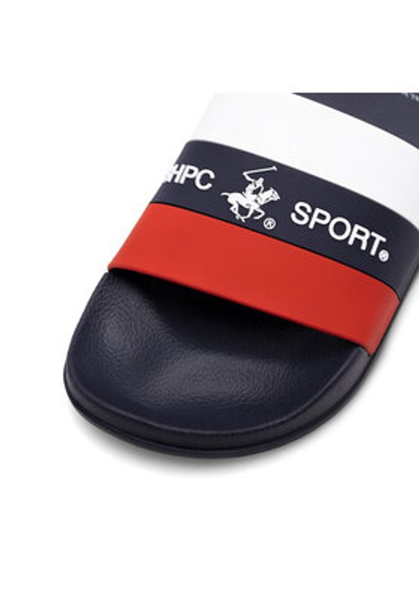 Beverly Hills Polo Club Klapki MP-CA23054-1C Granatowy. Kolor: niebieski. Materiał: guma