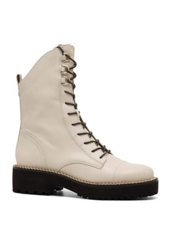 SAM EDELMAN Botki H8592L2100 Szary. Kolor: szary. Materiał: skóra