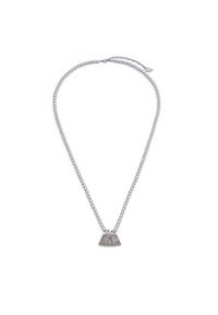 Weekend Max Mara Łańcuszek 2525756015 Szary. Materiał: metalowe. Kolor: szary