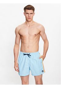 Quiksilver Szorty kąpielowe Beach Please EQYJV03991 Błękitny Regular Fit. Kolor: niebieski. Materiał: syntetyk