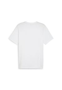 Koszulka sportowa męska Puma Ess Small Logo. Kolor: biały. Materiał: bawełna