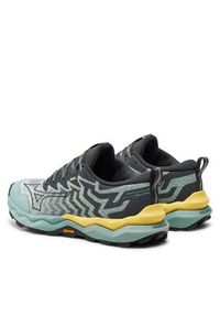 Mizuno Buty do biegania Wave Daichi 8 J1GK2471 Turkusowy. Kolor: turkusowy. Materiał: materiał. Model: Mizuno Wave #5