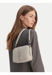 BOSS Torebka Anett New Crossbody 50557914 Szary. Kolor: szary. Materiał: skórzane #1