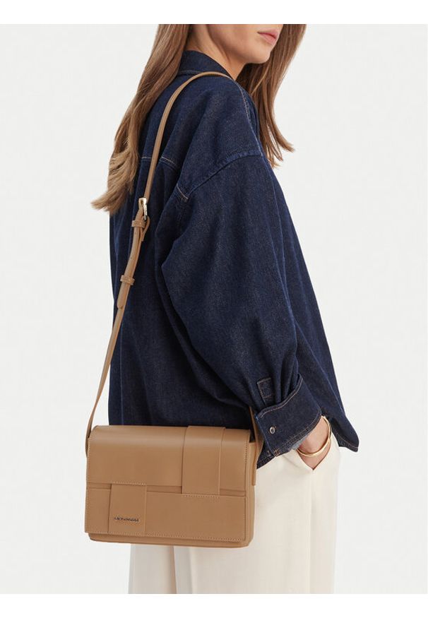 Gino Rossi - GINO ROSSI Torebka C-KY185 Beżowy. Kolor: beżowy