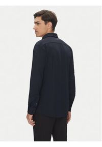BOSS Koszula P-Hank 50539398 Granatowy Slim Fit. Kolor: niebieski. Materiał: syntetyk #3